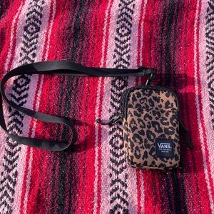 Vans Leopard Print Tiny Crossbody Bag